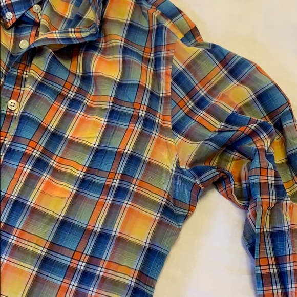 Vince Spring plaid button down - Picture 3 of 3